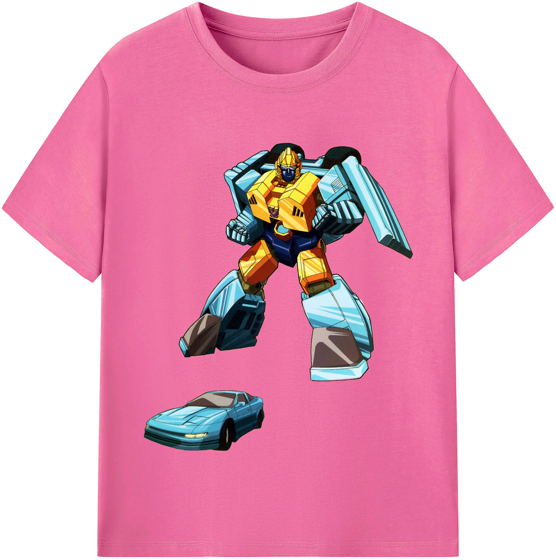 （画像用）  レディースカジュアルプリントTシャツ（綿100％）
